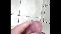 POV video of a cumshot tribute to Sorayyaa in the shower