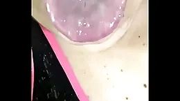 AriesBBW's sensual tongue play will leave you in ecstasy
