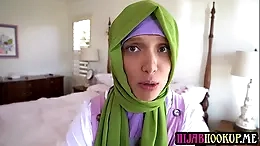 Izzy Lush, an Arab hijab-wearing girl, experiences her first sexual encounter with her male friend